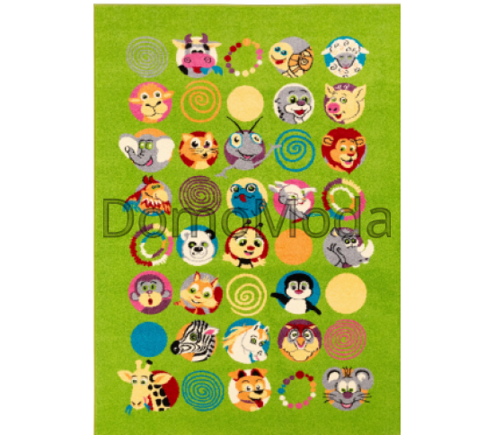 Детский ковер Funky Sus Limonka - высокое качество по лучшей цене в Украине